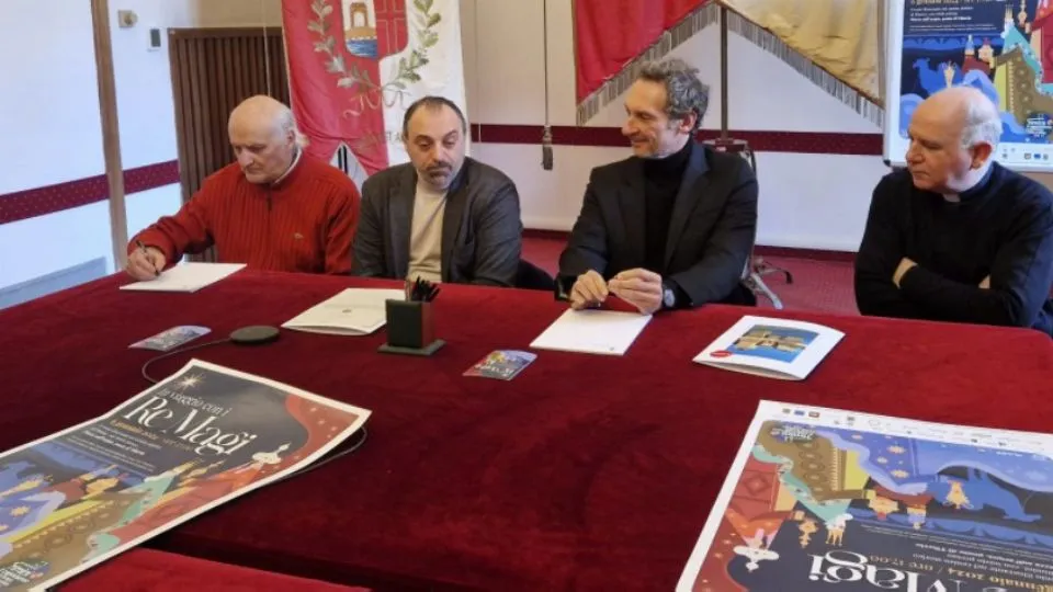 la conferenza stampa di presentazione
