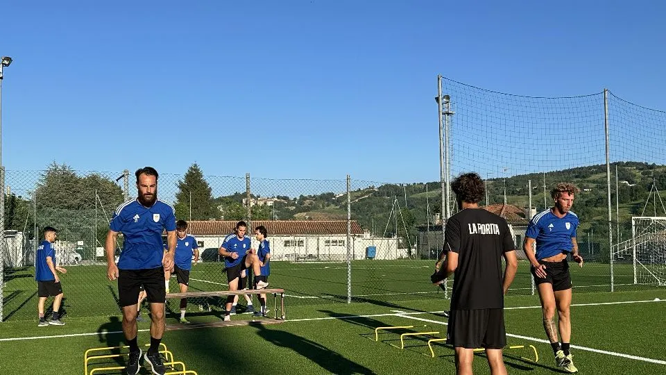 Un allenamento de La Fiorita