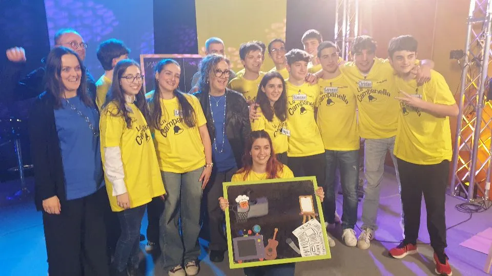 La squadra della Scuola Secondaria Superiore di San Marino
