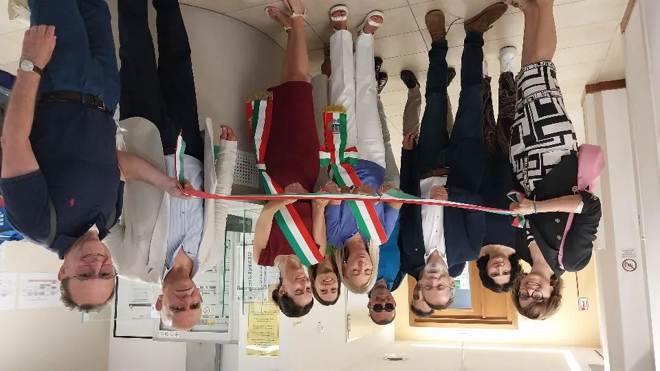 taglio del nastro per i poliambulatori di Cattolica
