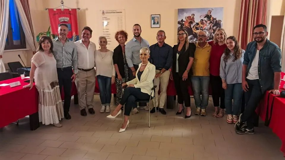 l’insediamento del consiglio comunale di San Clemente