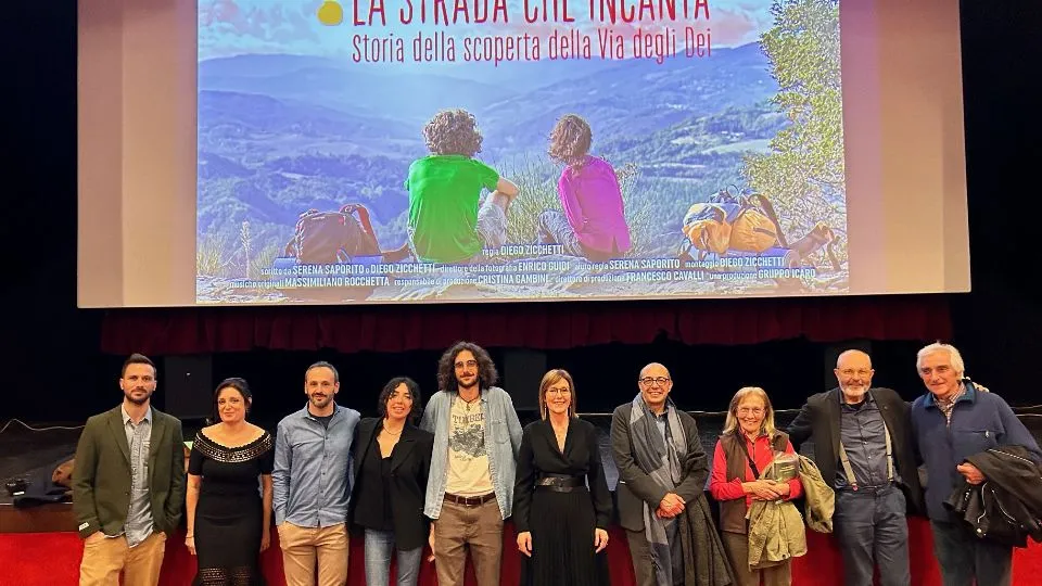 Un momento dell’anteprima de “La strada che incanta”