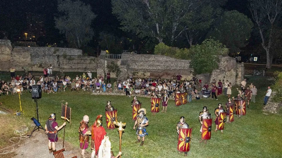 RIEVOCAZIONE STORICA DELLA Legio XIII Gemina di Rimini ALL’ ANFITEATRO_ 31 agosto 2024 (Ph © Giorgio Salvatori)