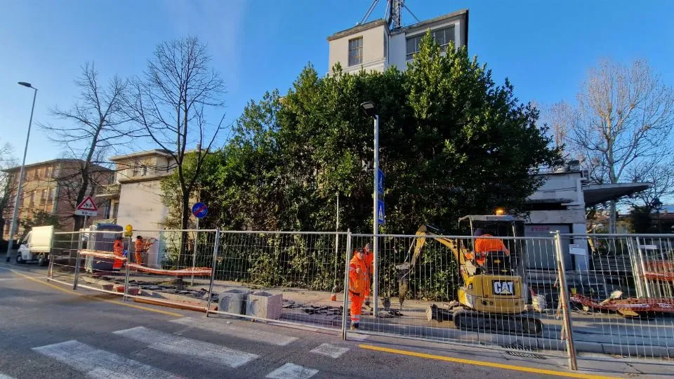 lavori rotatoria Tripoli
