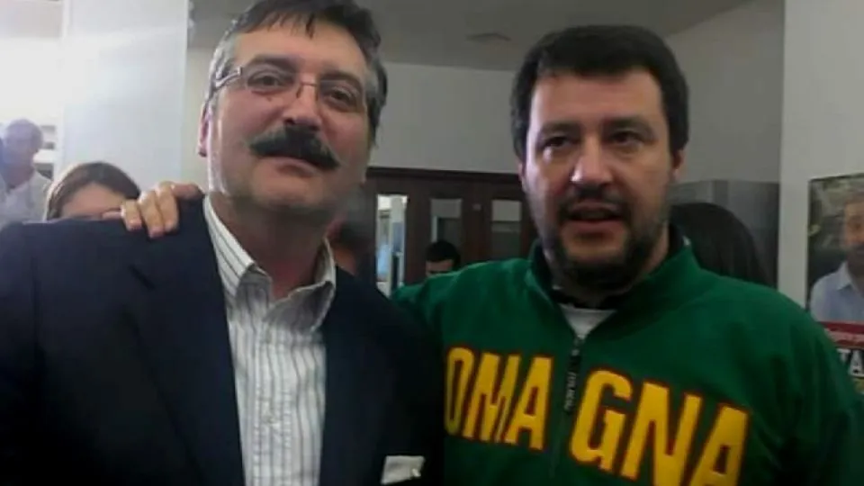 Fiori e Salvini (da Facebook)