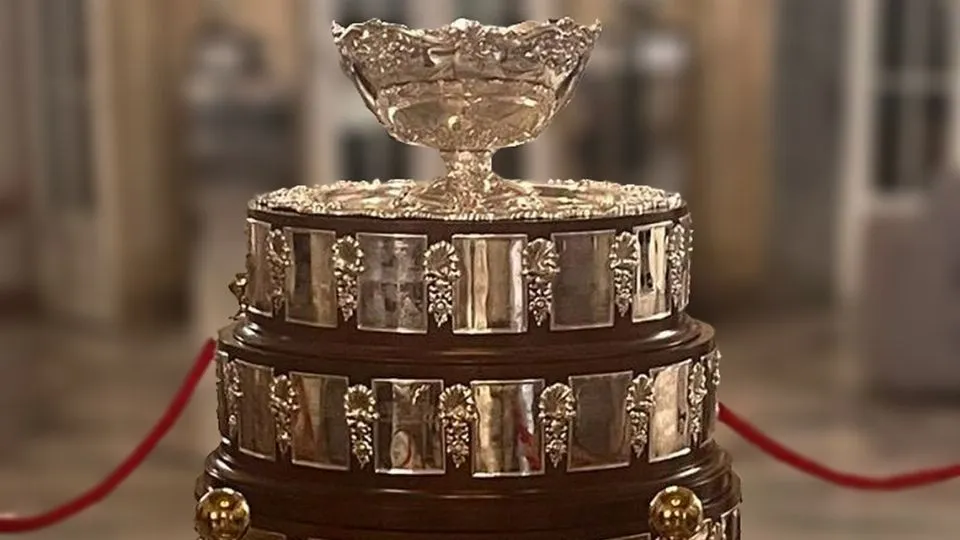 il trofeo della Davis