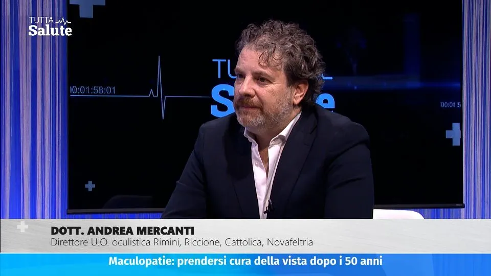 Il Dottor Andrea Mercanti – Dir oculistica Ausl Romagna