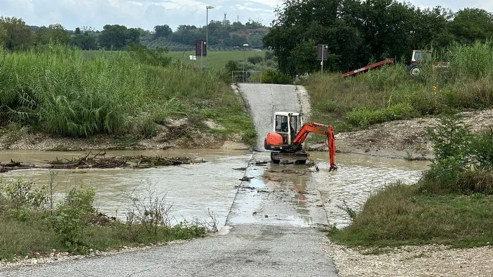 il guado di Via Cella