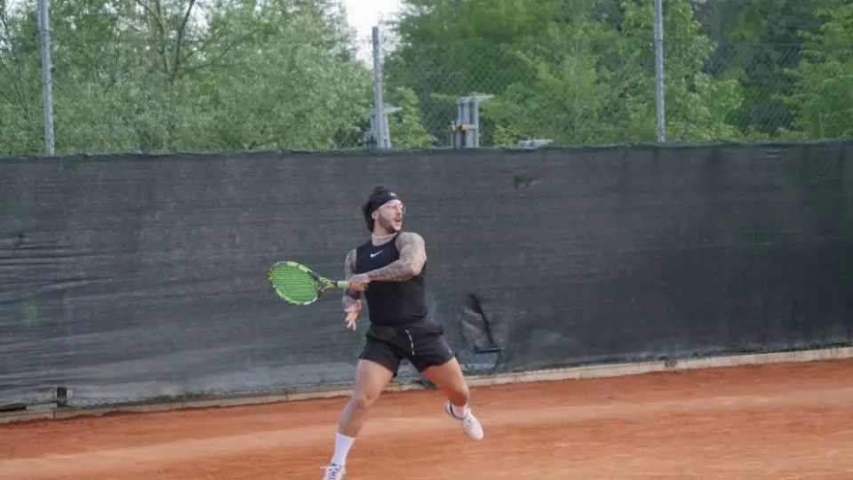 Alex Mattioli in azione