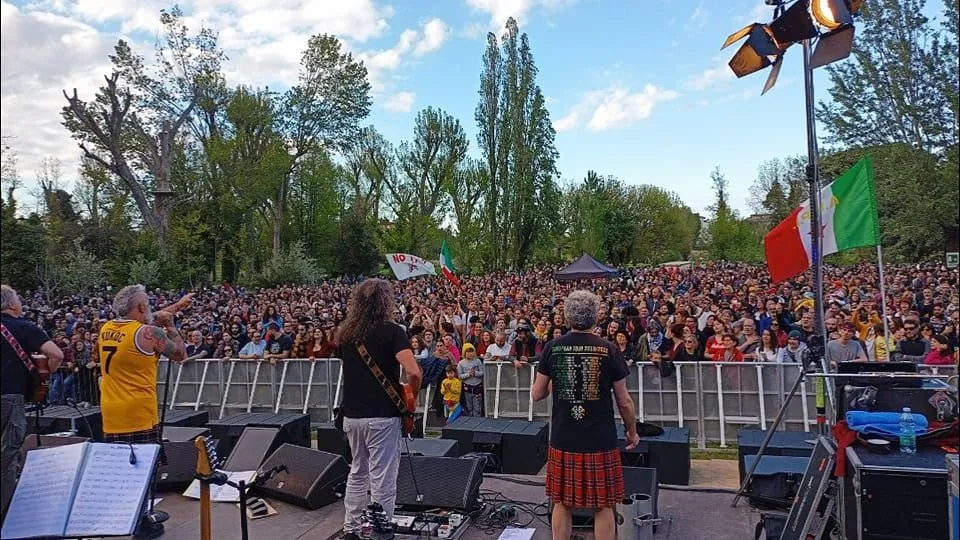 un concerto al parco de La Serra

