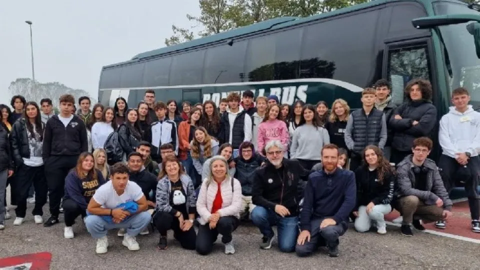 gli studenti in viaggio