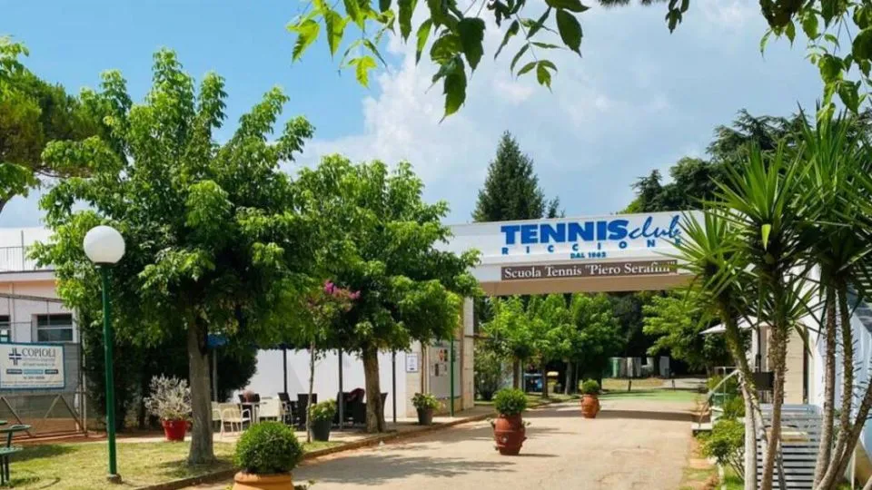 Una bella immagine del Tennis Club Riccione
