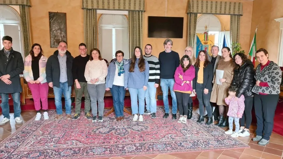 i due Ci.Vi.Vo. in Municipio
