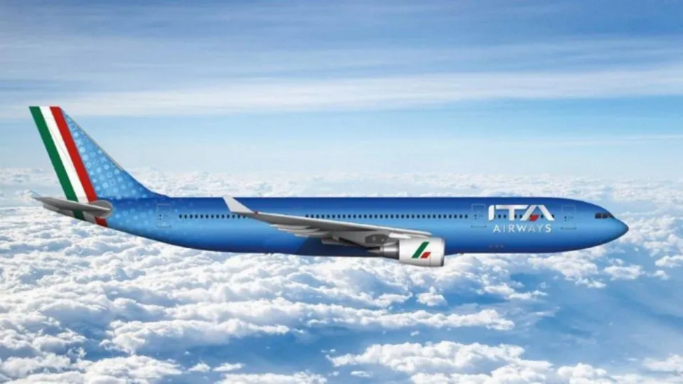 un aereo ITA