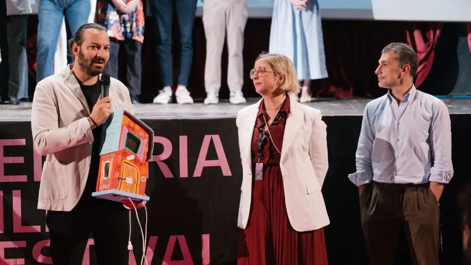 la premiazione di Santambrogio