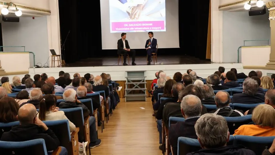 l’incontro al teatro di Novafeltria
