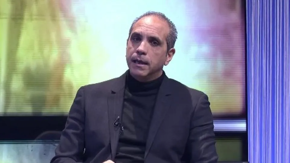 il professor Tagliente in studio