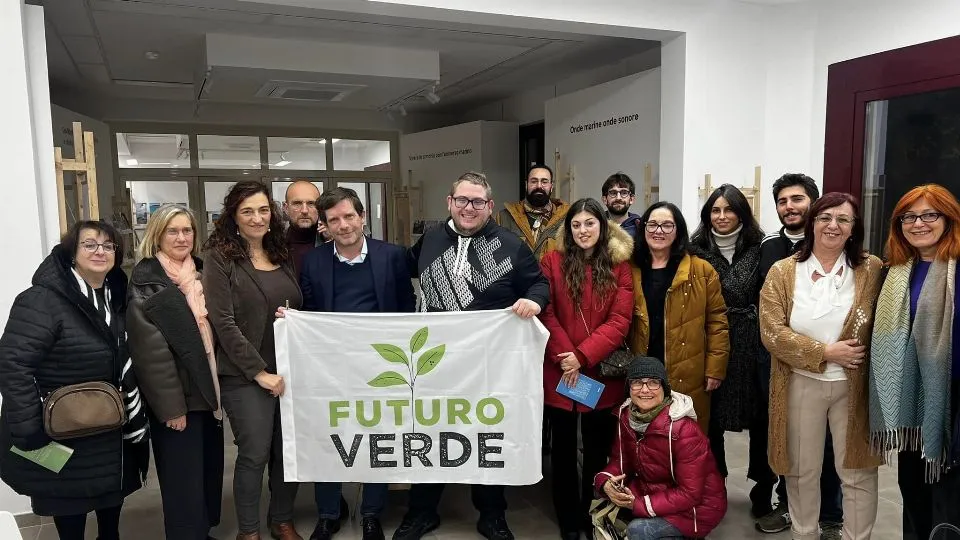 foto di gruppo per Futuro Verde
