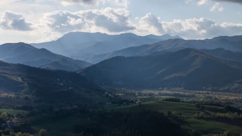 Foto dell’alta Valmarecchia e del Monte Loggio