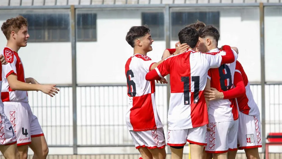 Esultanza partita Rimini FC – Pro Vercelli primavera