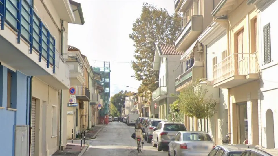 via del Porto prima dei lavori