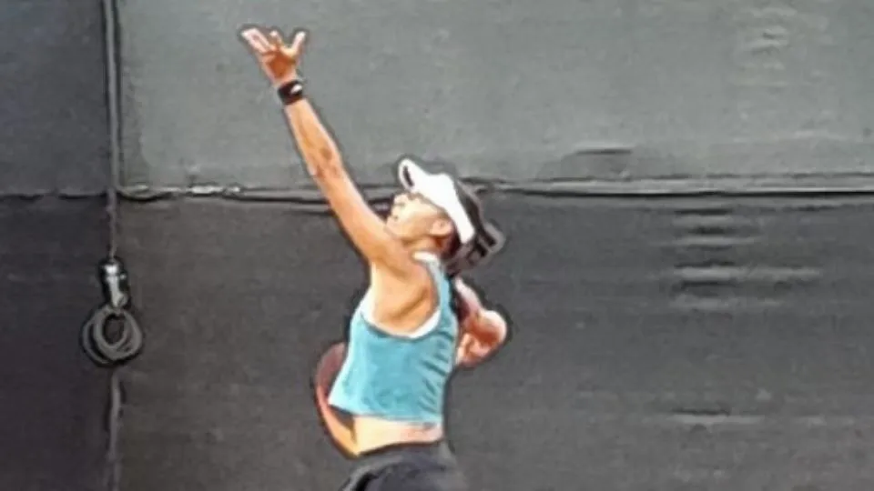 Marta Lombardini in azione
