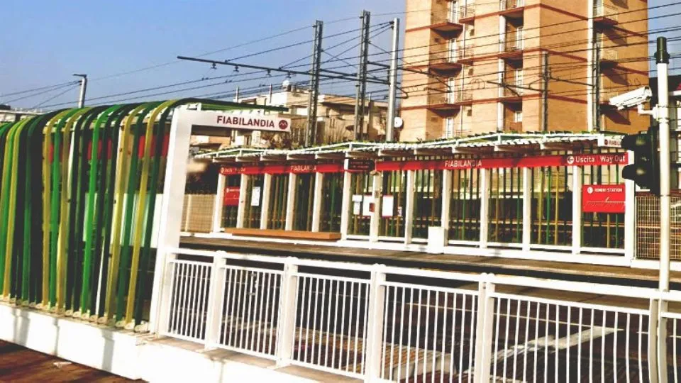 la stazione Fiabilandia