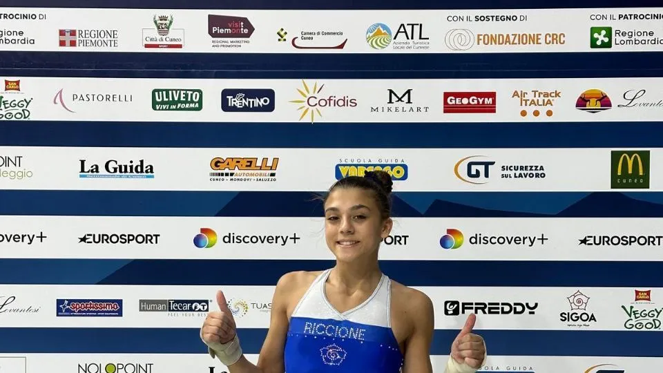 Rebecca Aiello agli Assoluti di Cuneo
