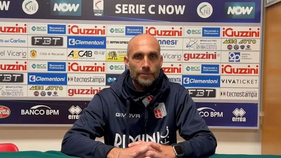 Emanuele Troise, allenatore del Rimini F.C.