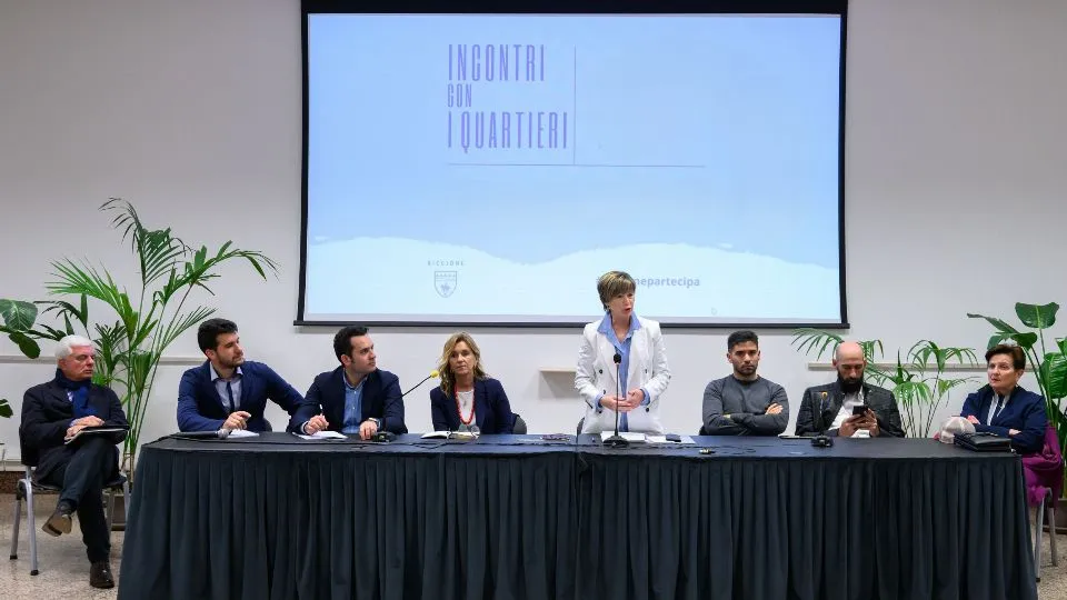 la giunta di Riccione
