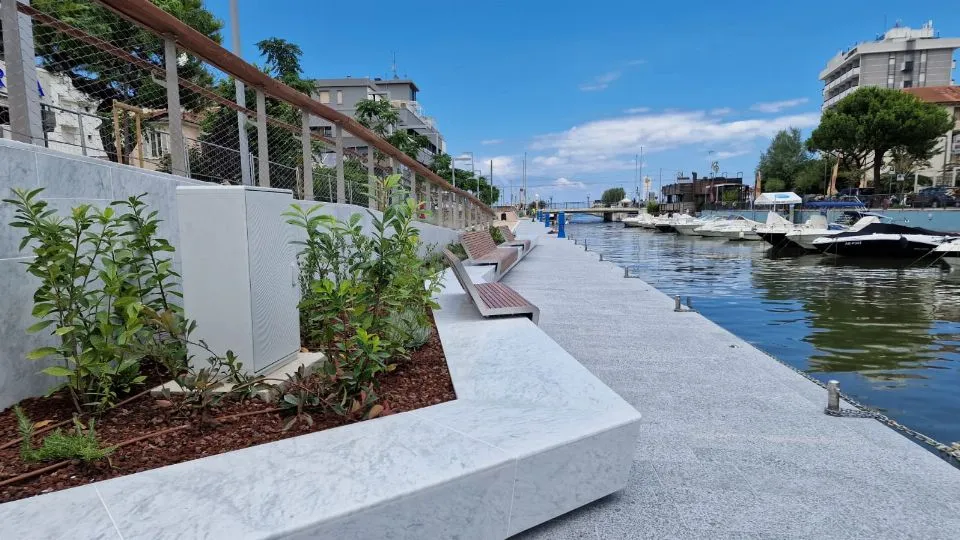 il restyling del porto di Riccione