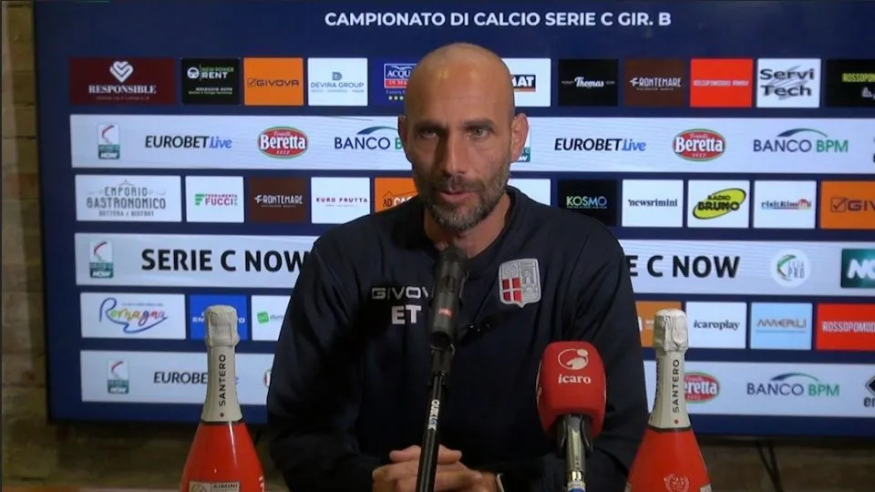 Emanuele Troise, allenatore del Rimini F.C.