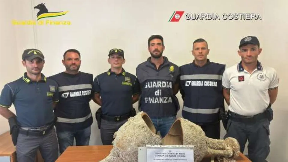 L’anfora recuperata