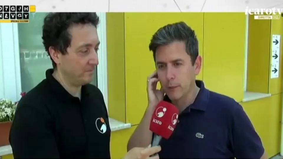 Raggini nella diretta di Icaro TV