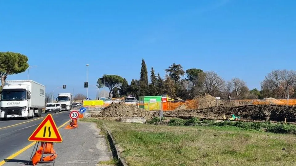 il cantiere
