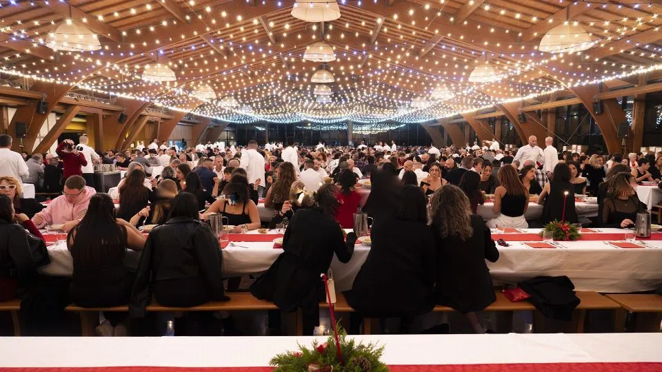 il pranzo di Natale a San Patrignano