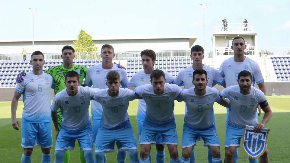 L’undici di partenza di San Marino (©FSGC/Giavelli)