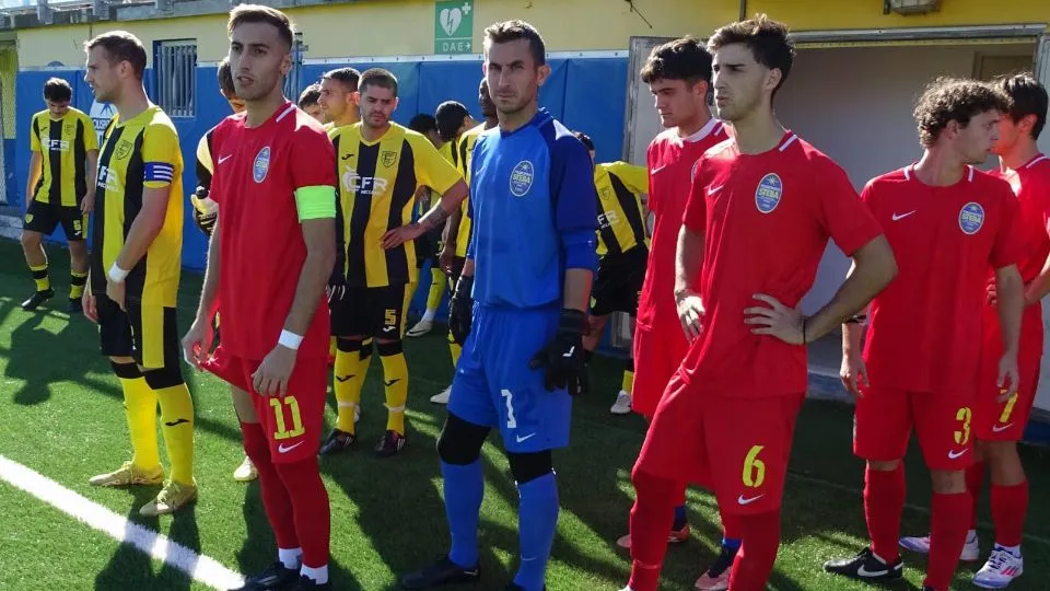 Thomas Radici con la fascia da capitano
