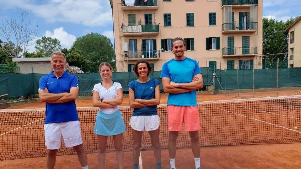 Lo staff tecnico del CT Cicconetti