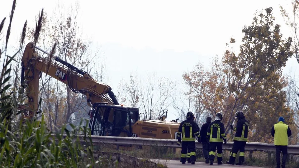 Santarcangelo – Rottura accidentale conduttura del gas trasversale Marecchia (Adriapress)