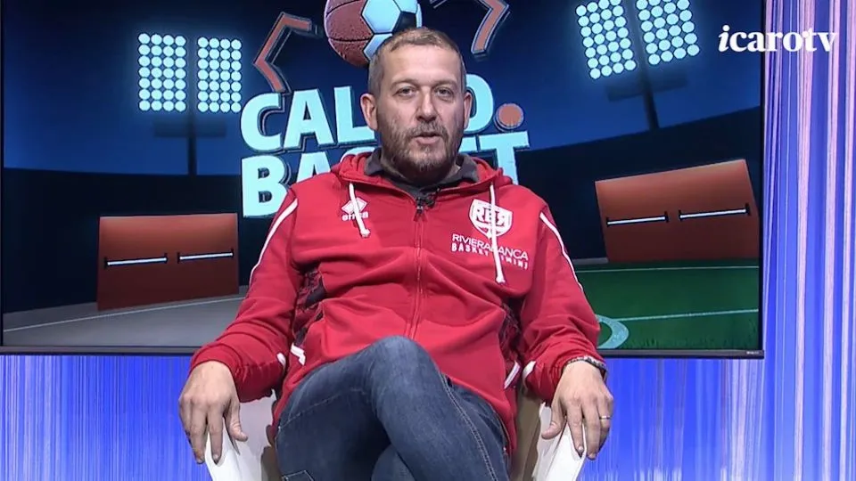 Davide Turci ospite a Calcio.Basket
