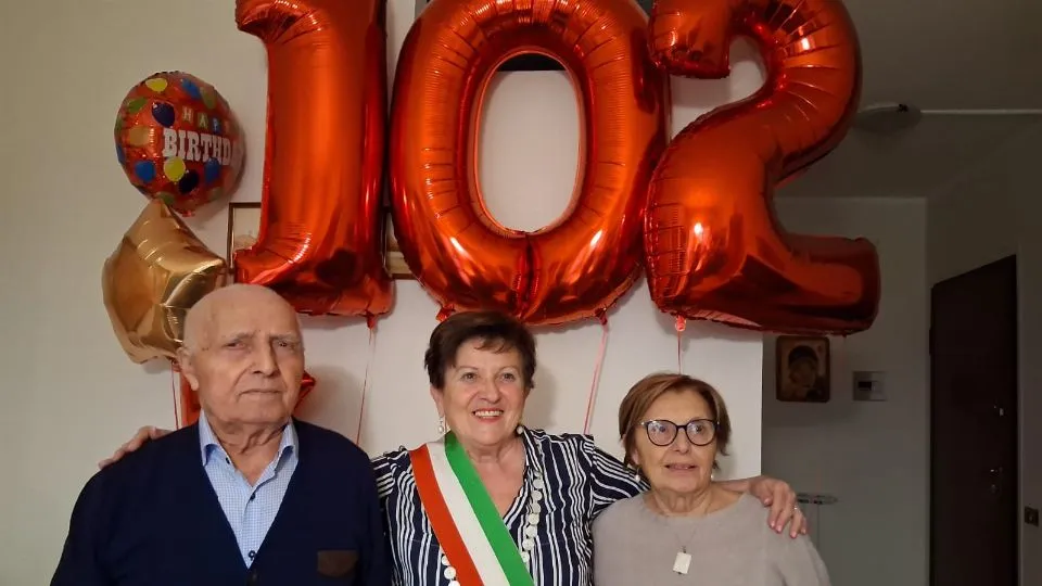 Giuseppe, l’assessora e la figlia Fausta
