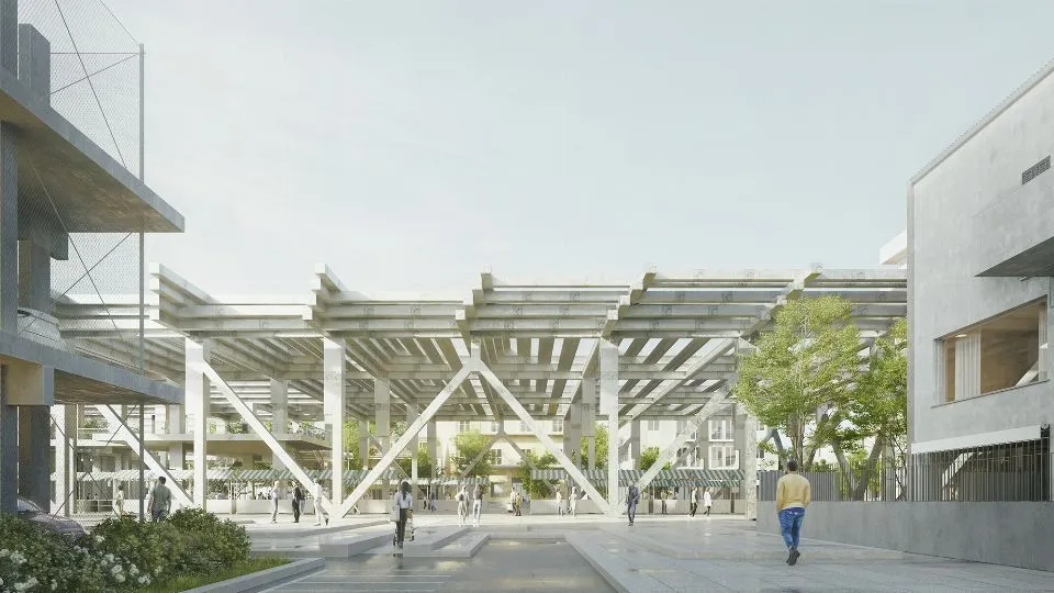 un rendering