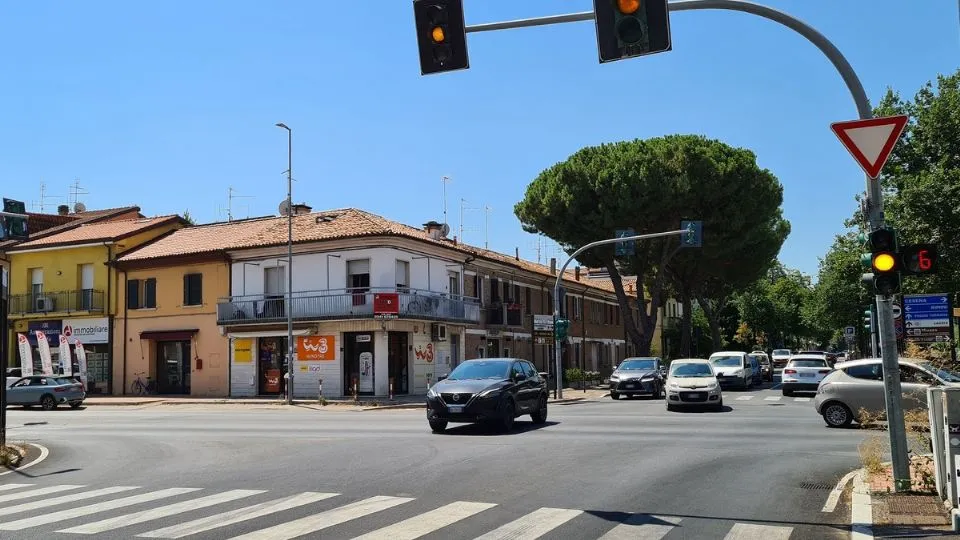 Il Vista Red di viale Mazzini a Santarcangelo