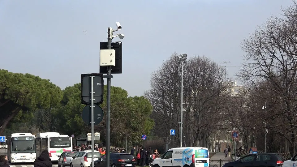 le telecamere sui Bastioni Meridionali
