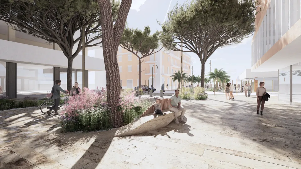 un rendering