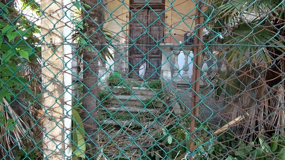 l’ingresso del Villino Ricci
