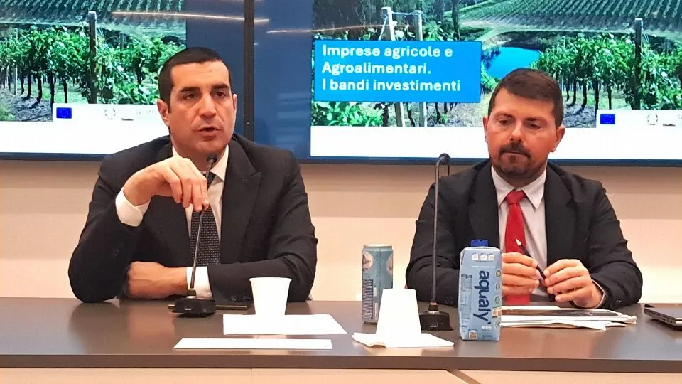 il presidente de Pascale e l’assessore Mammi