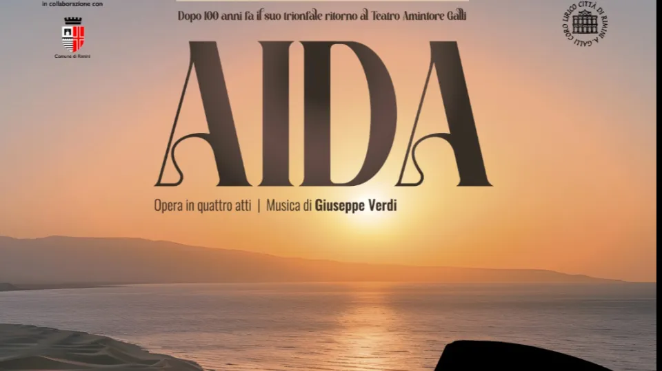 Aida di G. Verdi al teatro Galli