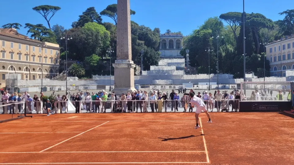 Alberto Bronzetti in azione a Roma